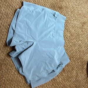 Athletic dusty blue shorts XS
